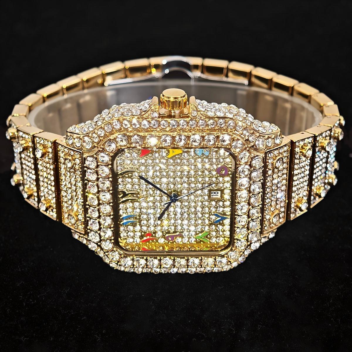 Hot Fashion UNIGUET Full Diamo - Luxury Watch And Jewelry Brand のレビューと価格