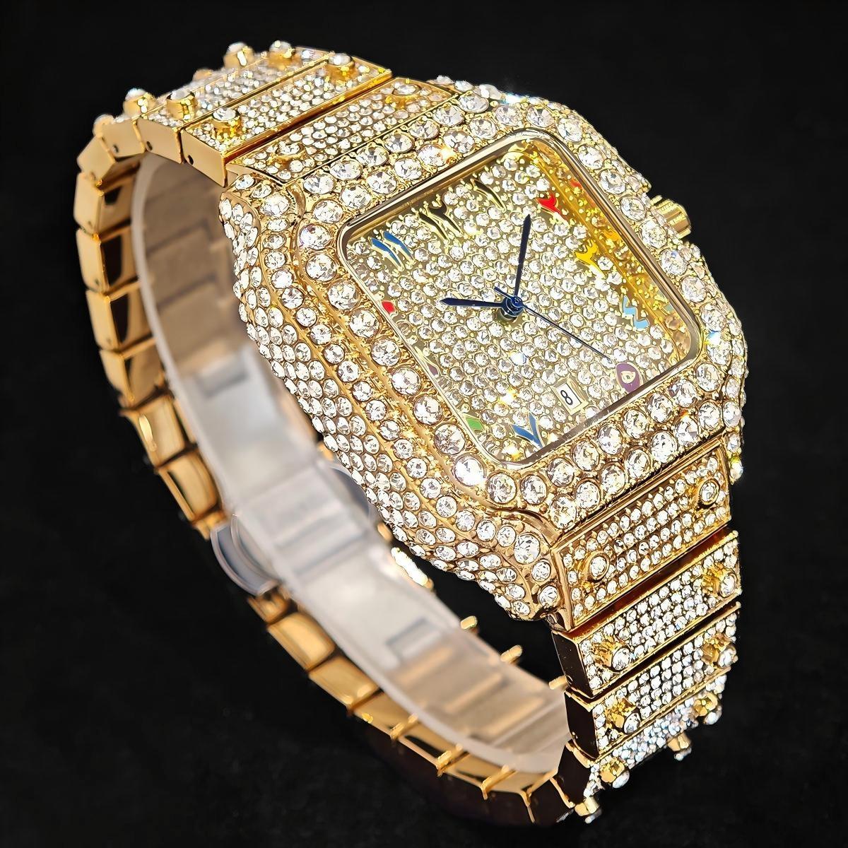 Hot Fashion UNIGUET Full Diamo - Luxury Watch And Jewelry Brand のレビューと価格