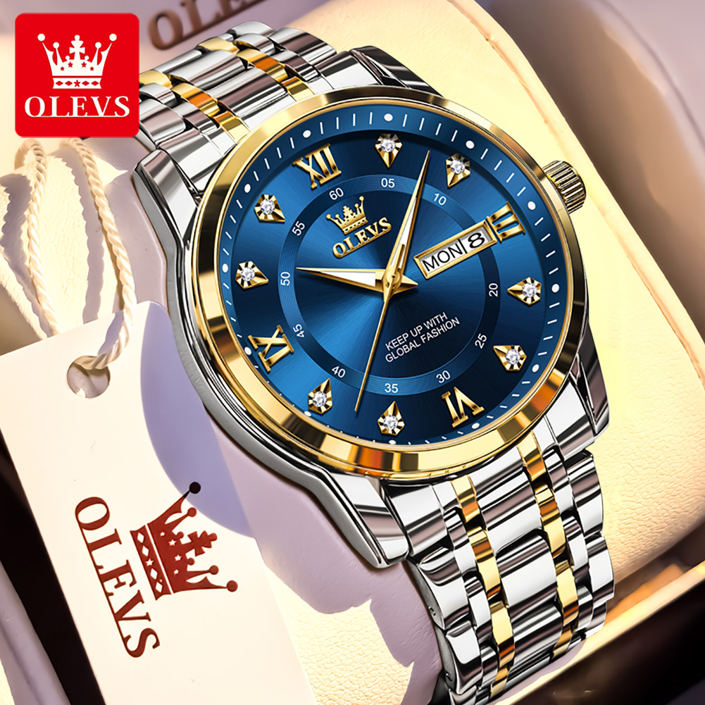 OLEVS Brand Fashion men's watc - Luxury Watch Men のレビューと価格
