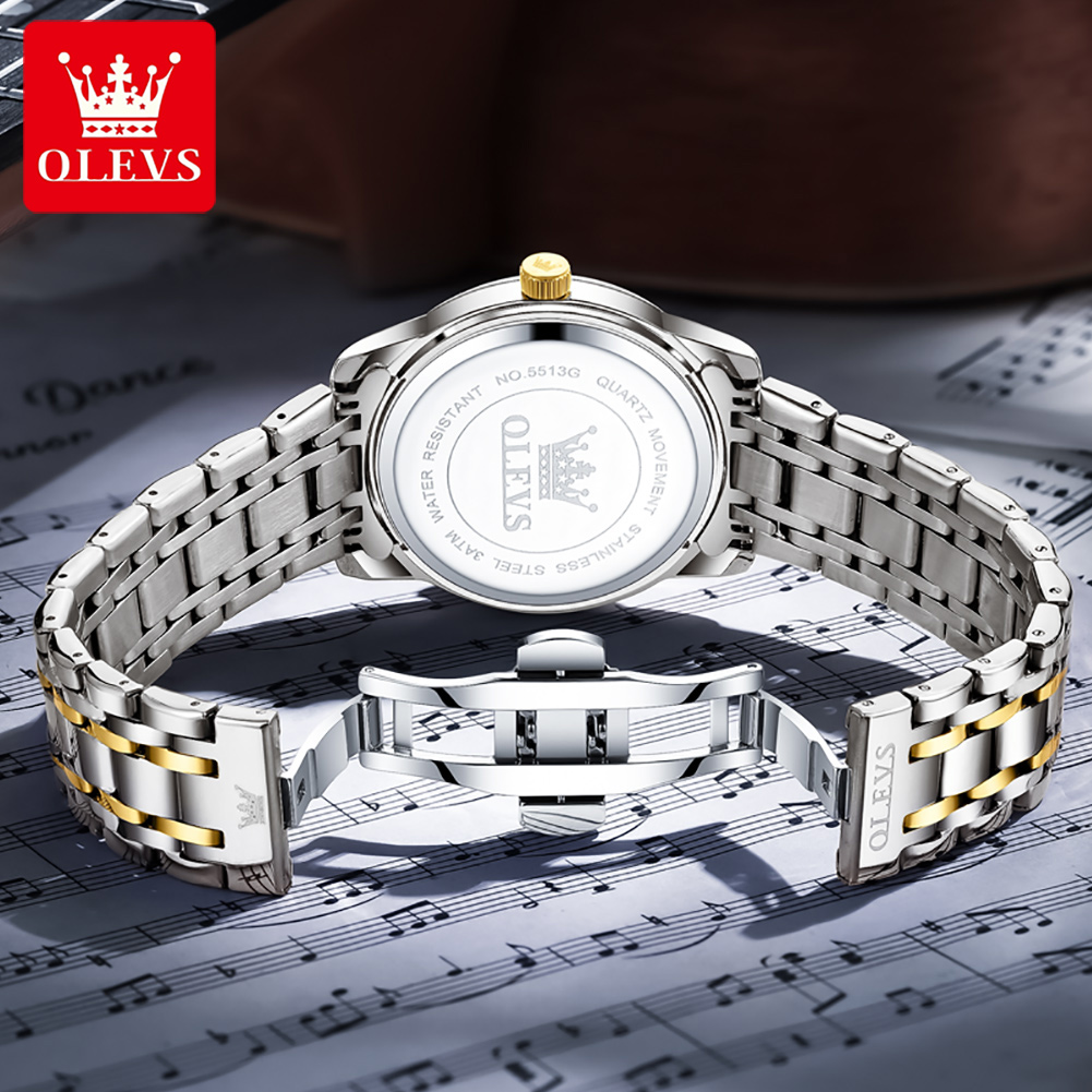 OLEVS Brand Fashion men's watc - Luxury Watch Men のレビューと価格