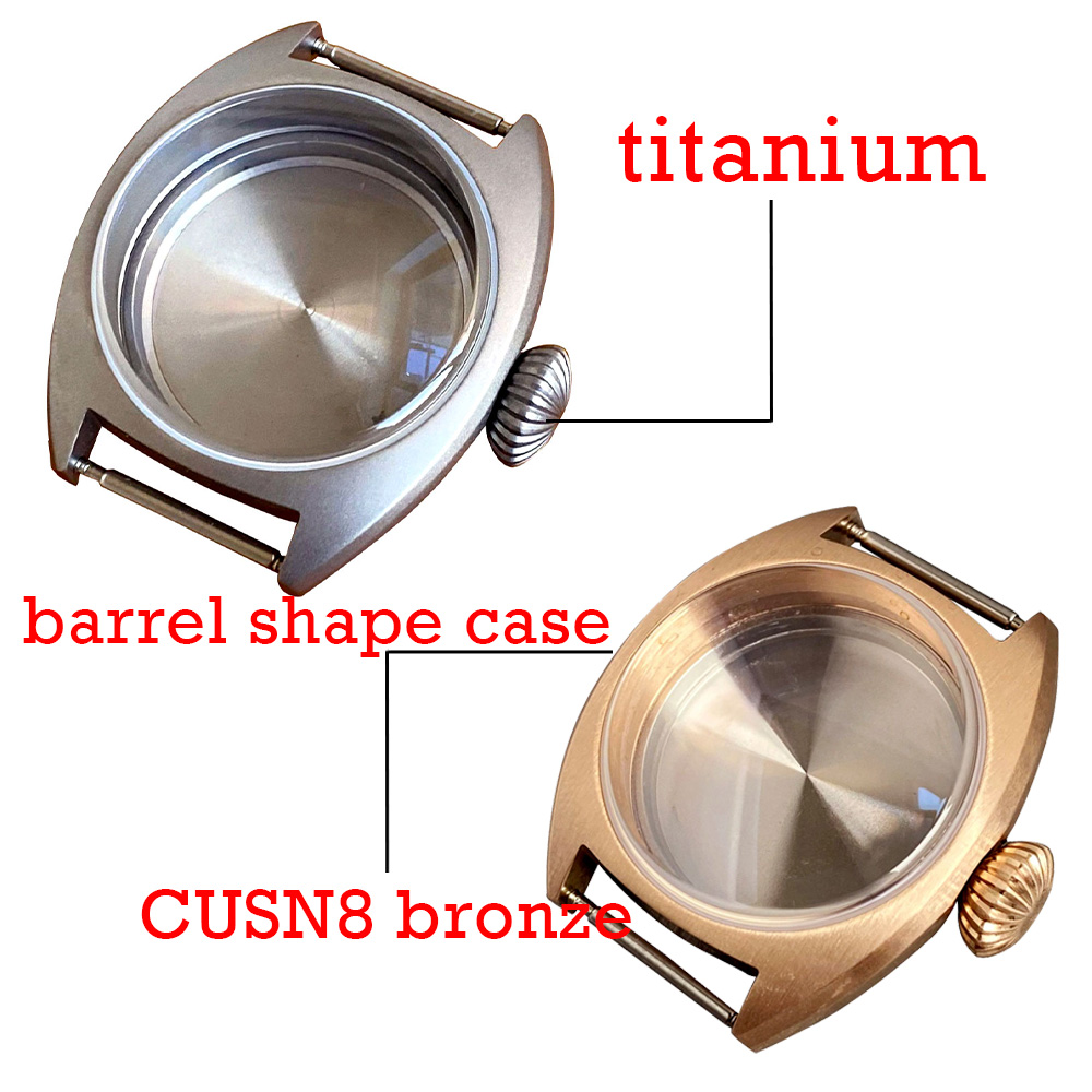 36mm CUSN8 bronze barrel shape - Bronze Case Watch のレビューと価格