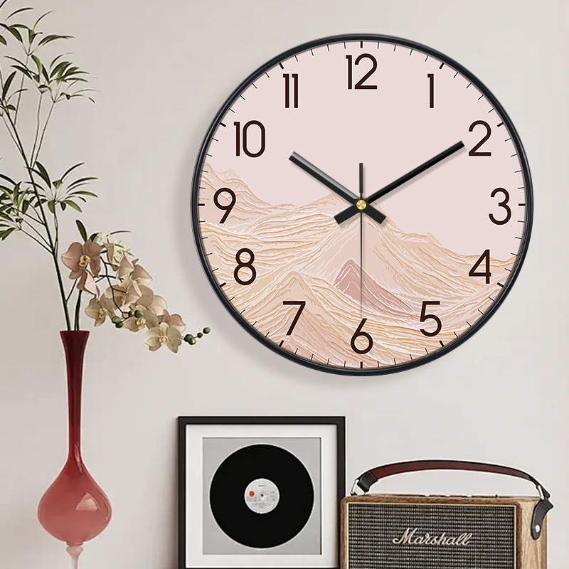 Boho Mountain Wall Clock ABS F - Luxury Watch House のレビューと価格