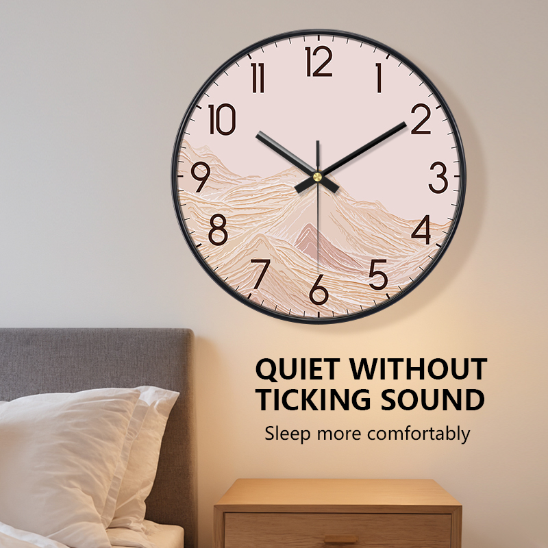 Boho Mountain Wall Clock ABS F - Luxury Watch House のレビューと価格