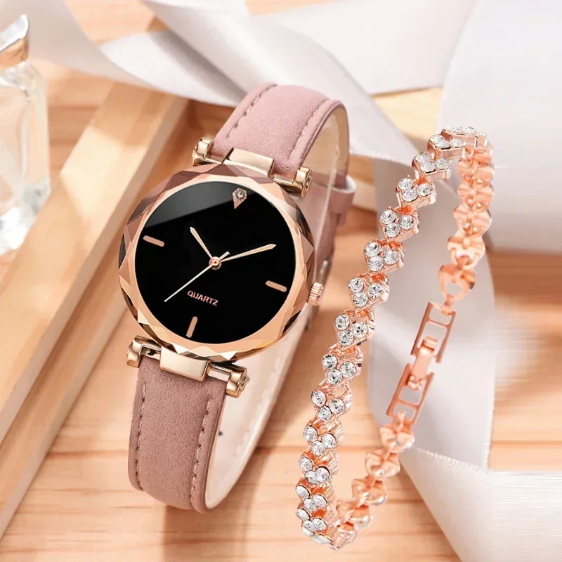 2PCS Set Luxury Watch Women Br - Luxury Watch Female のレビューと価格