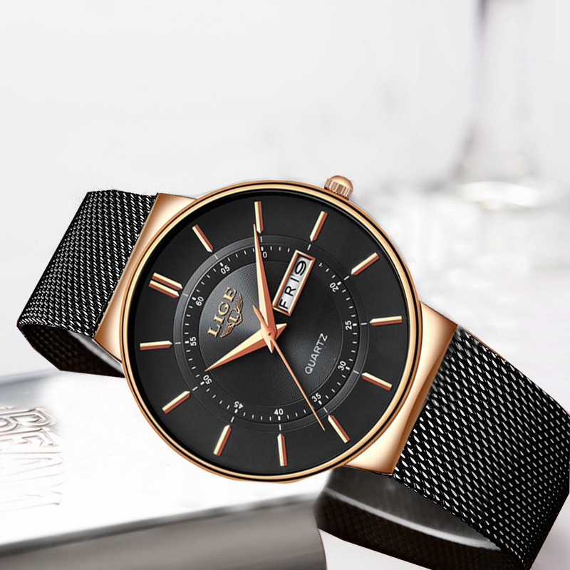 LIGE Women Watches Luxury Bran - Luxury Watch Female のレビューと価格