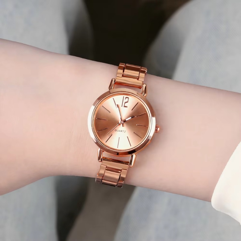 2pcs Set Watch Luxury Women Si - Luxury Watch Female のレビューと価格