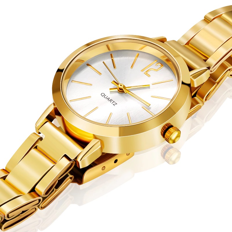 2pcs Set Watch Luxury Women Si - Luxury Watch Female のレビューと価格