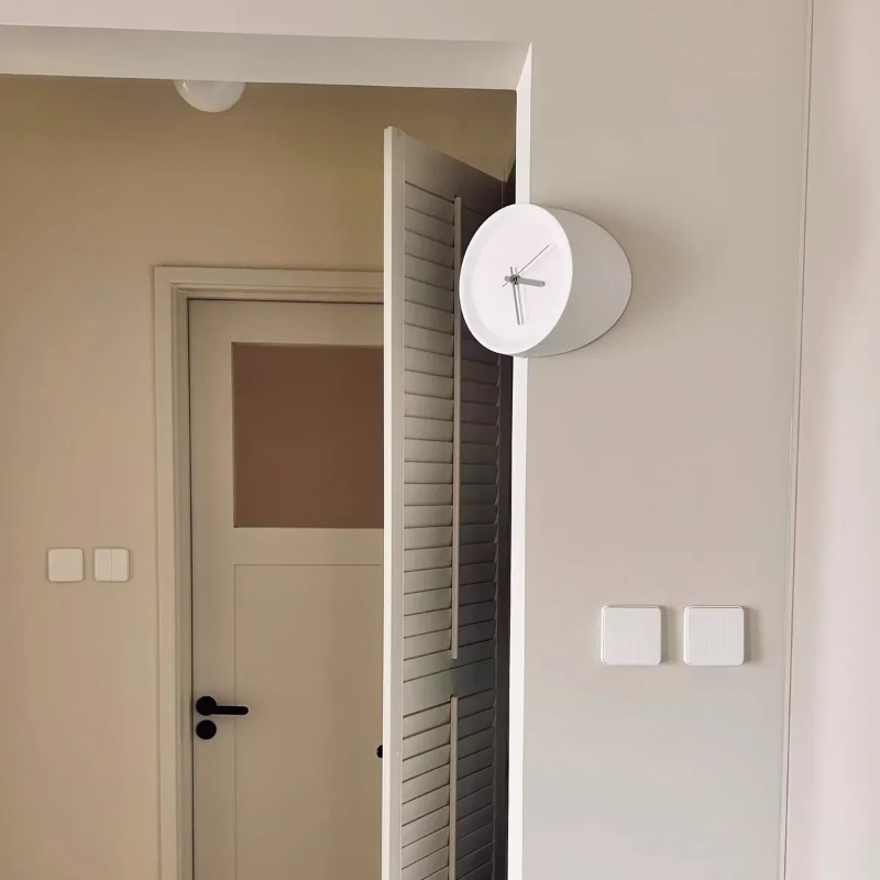 Ins Quiet Wall Clock 8inch Non - Luxury Watch House のレビューと価格