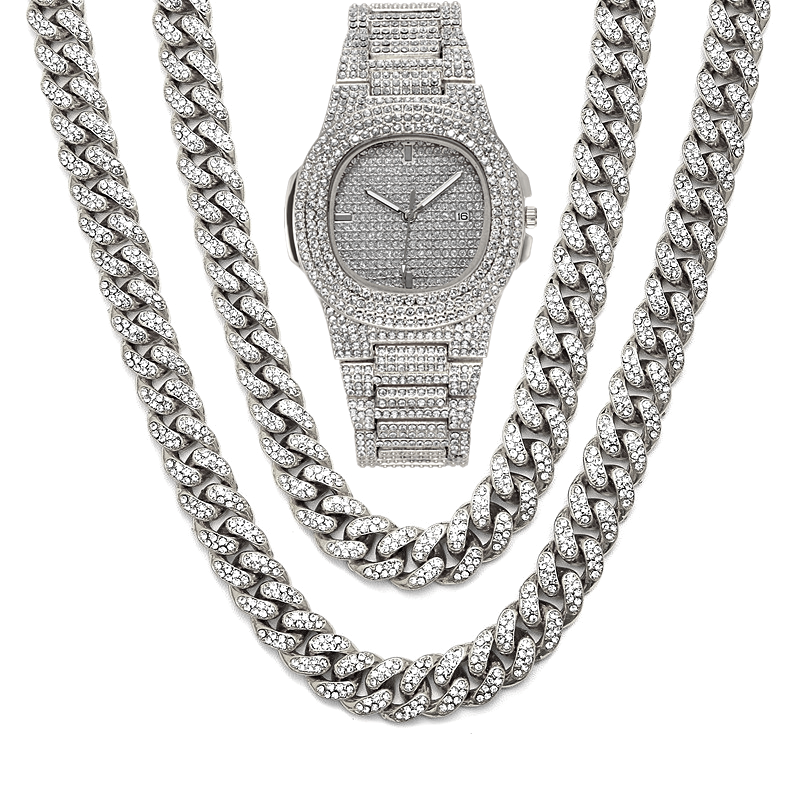 Rapper Chain HipHop Miami Curb - Luxury Watch Miami のレビューと価格
