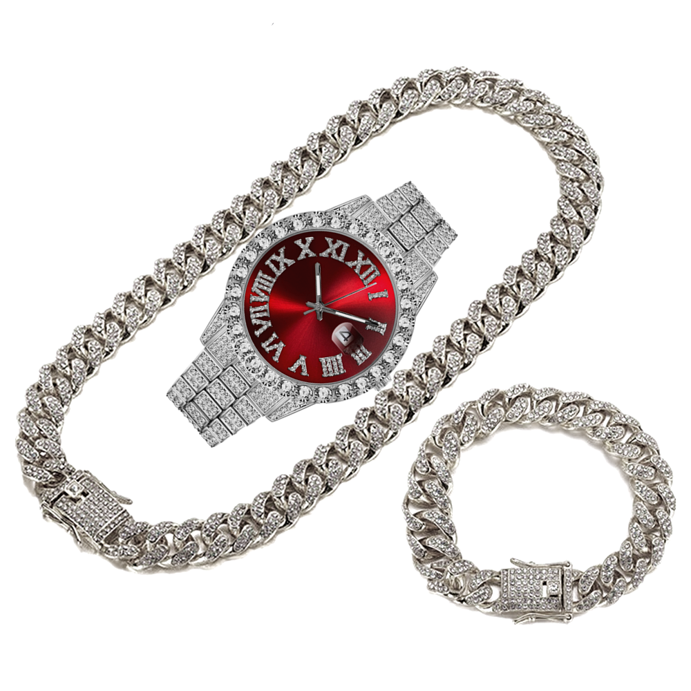 Quartz Luxury Gold Sliver Watc - Luxury Watch Miami のレビューと価格