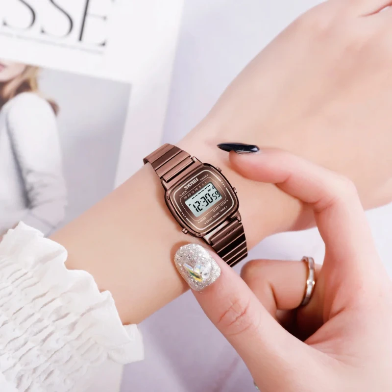 SKMEI 1901 Luxury Women Watche - Minute Repeater Watch のレビューと価格
