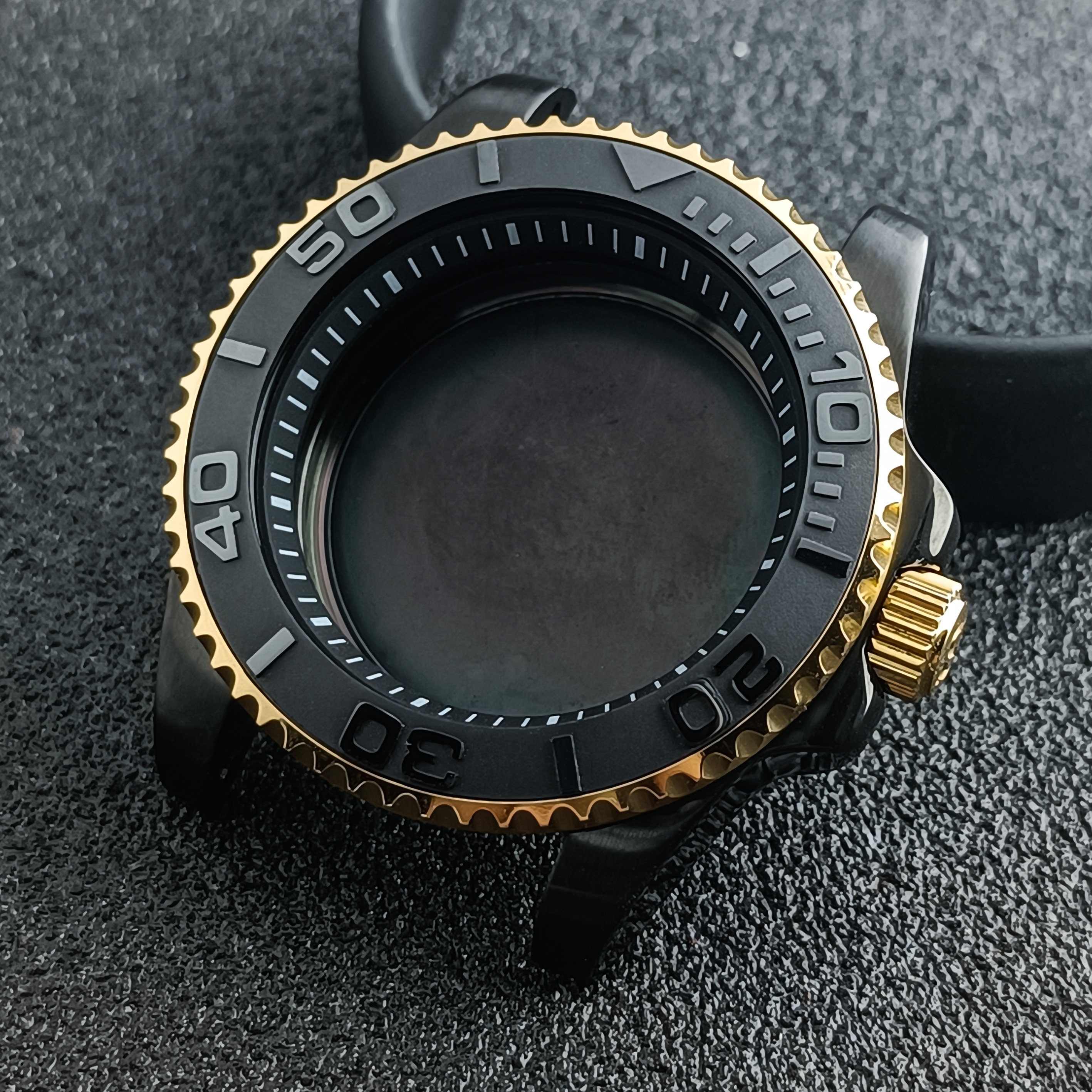 NH35 Case 40.5mm black gold/ro - Bronze Case Watch のレビューと価格