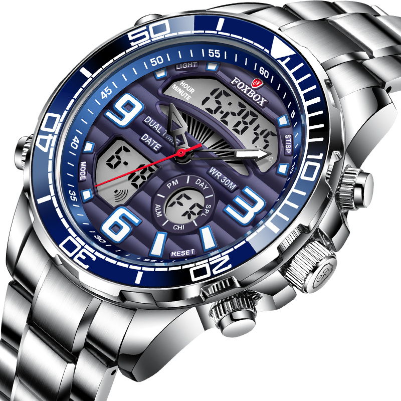 LIGE Men Watch Top Luxury Bran - Minute Repeater Watch のレビューと価格