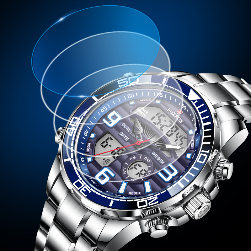 LIGE Men Watch Top Luxury Bran - Minute Repeater Watch のレビューと価格
