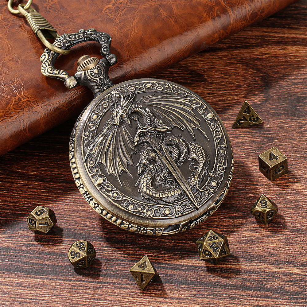 Bronze/Grey Black Sword Dragon - Bronze Case Watch のレビューと価格