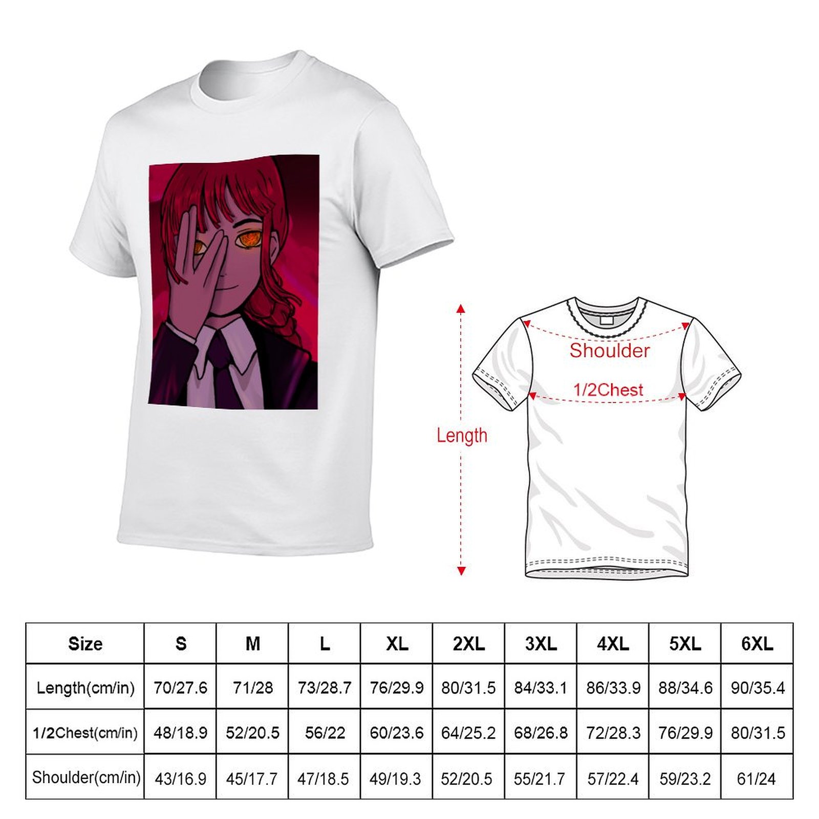 Makima is watching T-Shirt t s - Luxury Watch In China のレビューと価格
