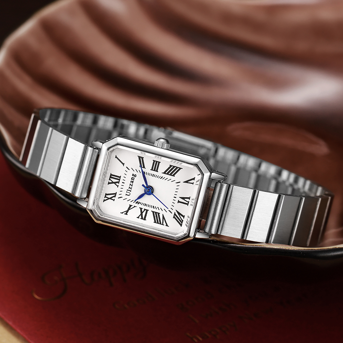 Elegant Square Dial Women's Wa - Luxury Watch Female のレビューと価格