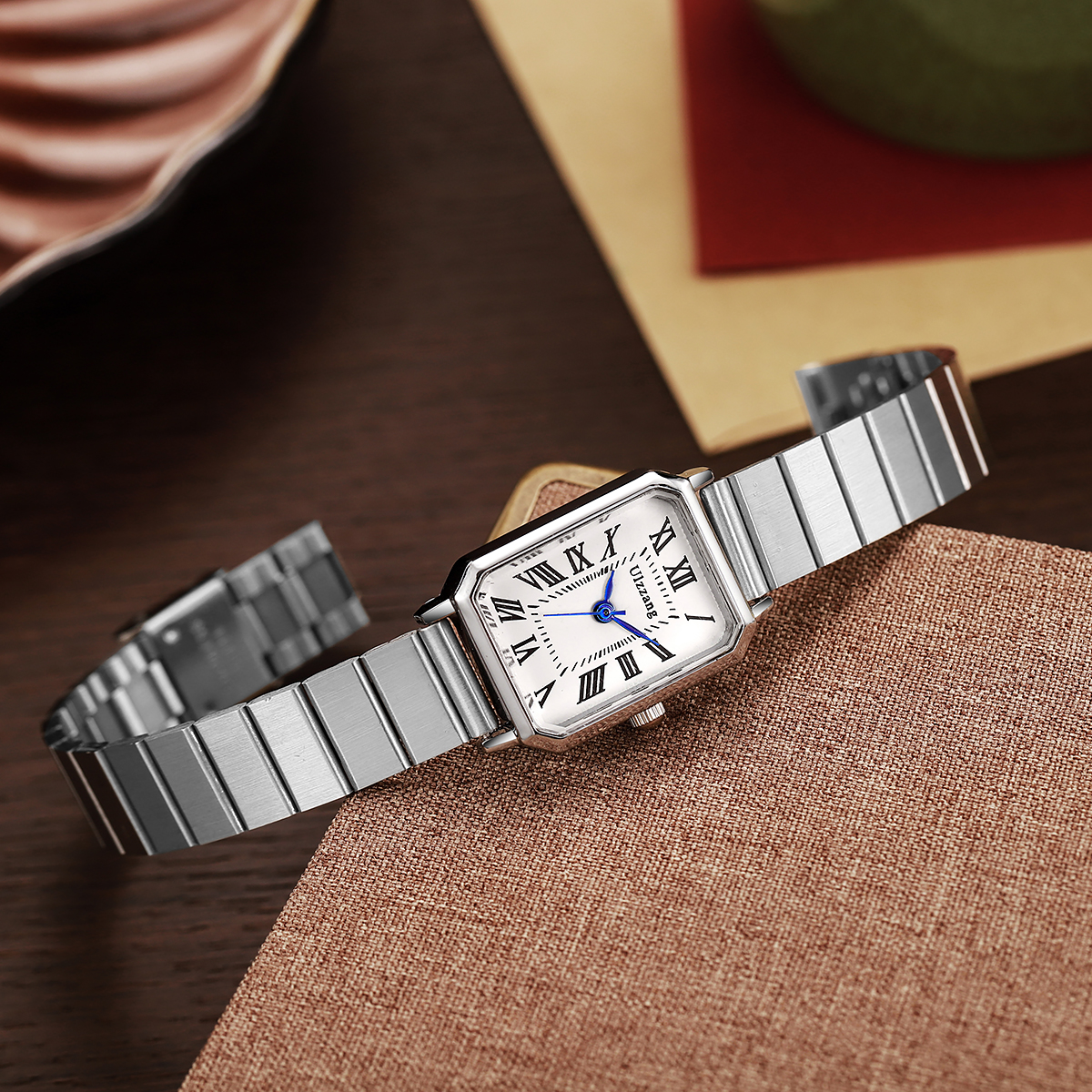 Elegant Square Dial Women's Wa - Luxury Watch Female のレビューと価格