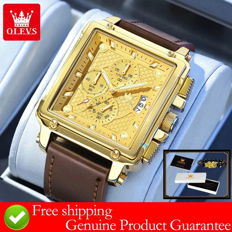 OLEVS brand mens watches water - Luxury Watch Dial のレビューと価格