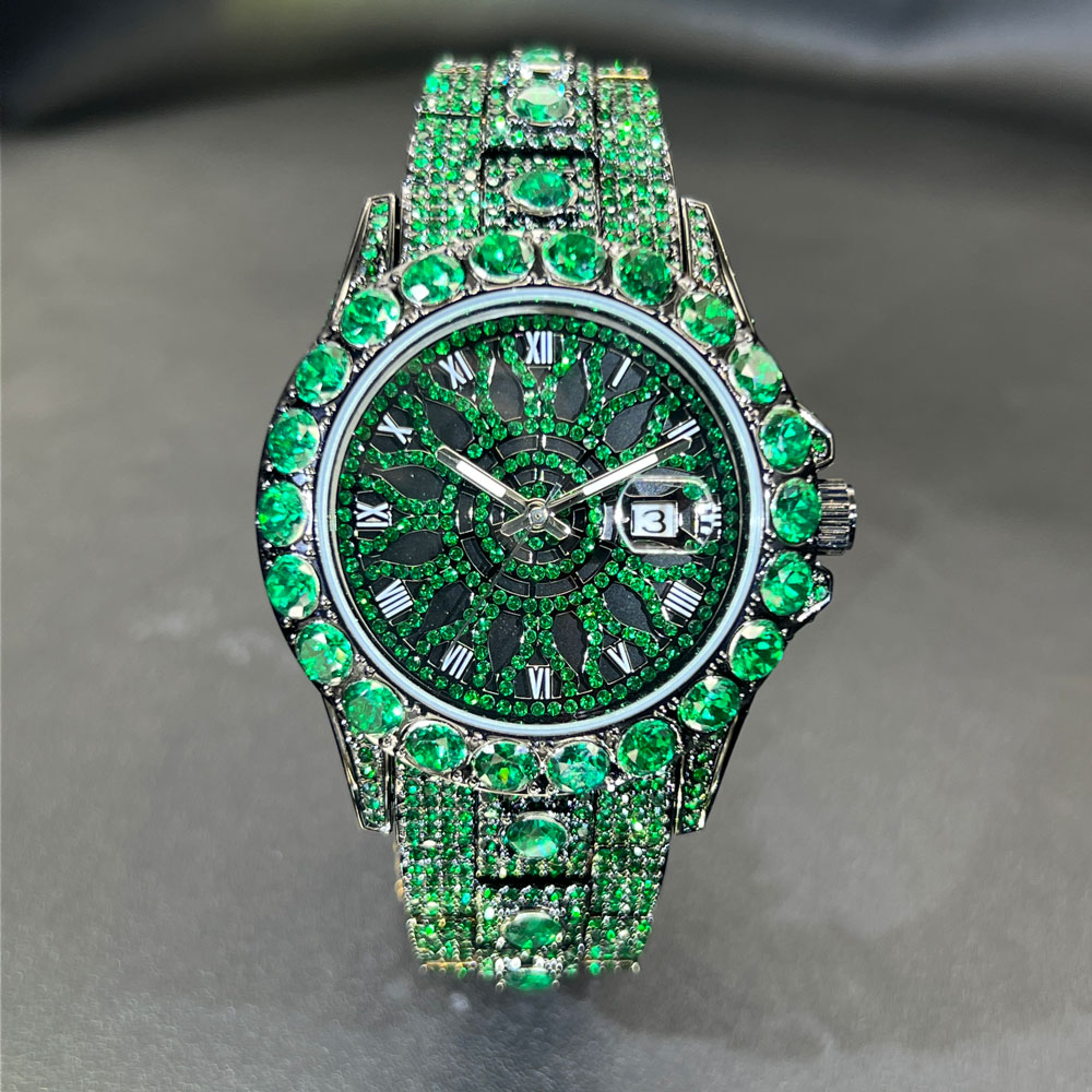 Green Diamond Watch For Men Br - Luxury Watch And Jewelry Brand のレビューと価格