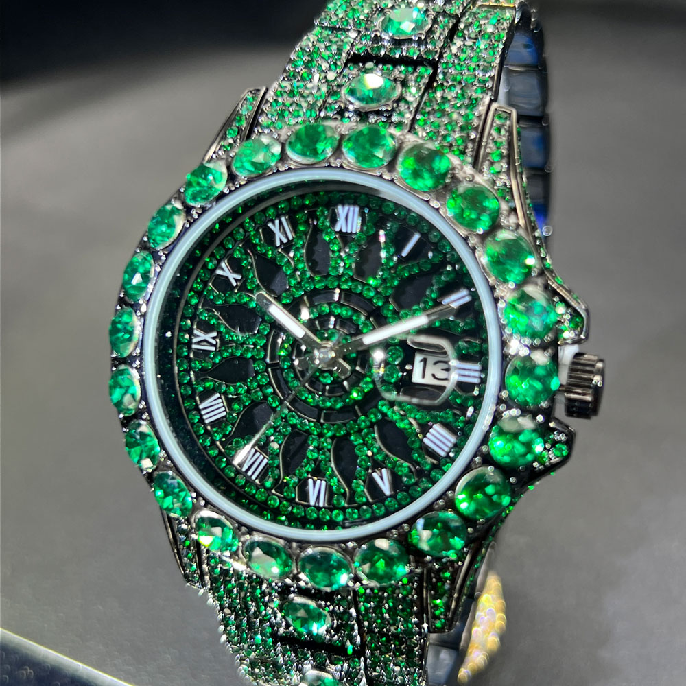 Green Diamond Watch For Men Br - Luxury Watch And Jewelry Brand のレビューと価格