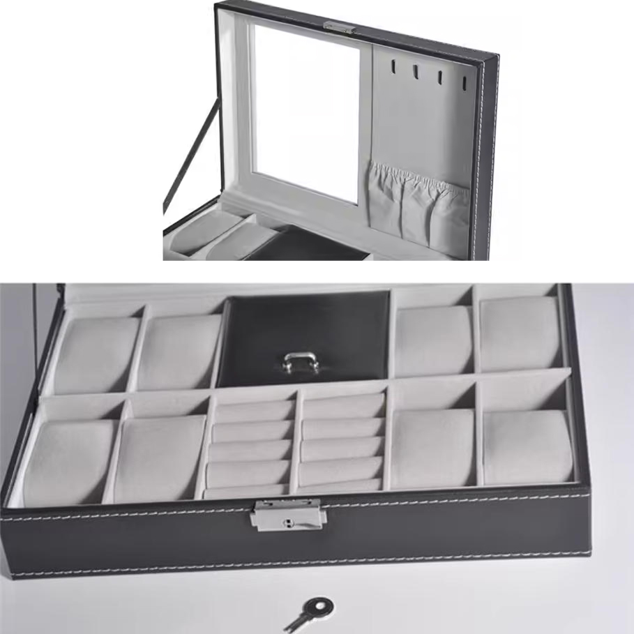 Leather Watch Box Multi-Functi - Luxury Watch And Jewelry Brand のレビューと価格
