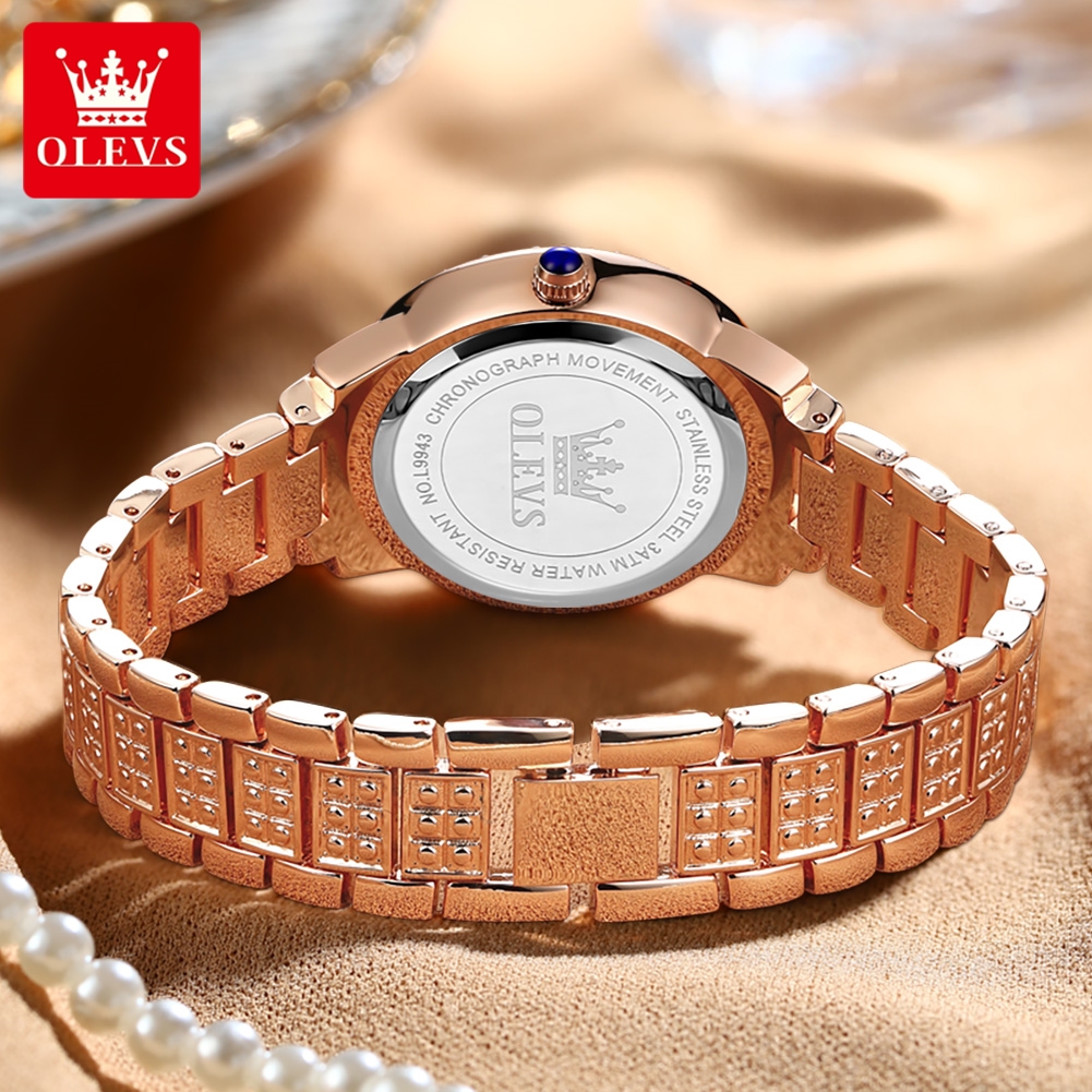 OLEVS 9943 Luxury All Diamond  - Luxury Watch Female のレビューと価格