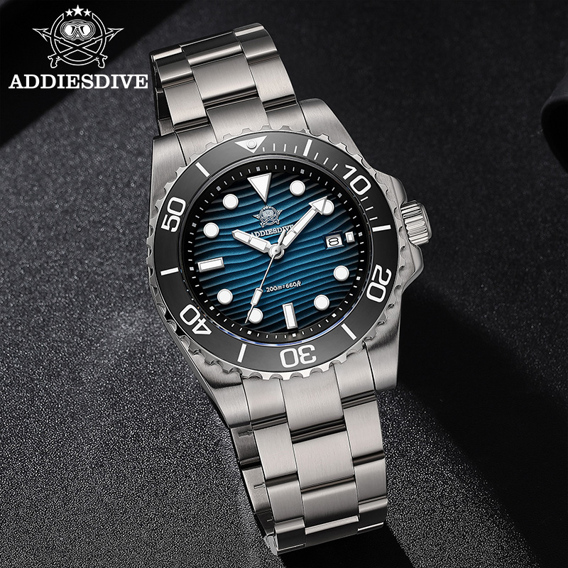 ADDIESDIVE Men's 2115 Quartz W - Luxury Watch Dial のレビューと価格