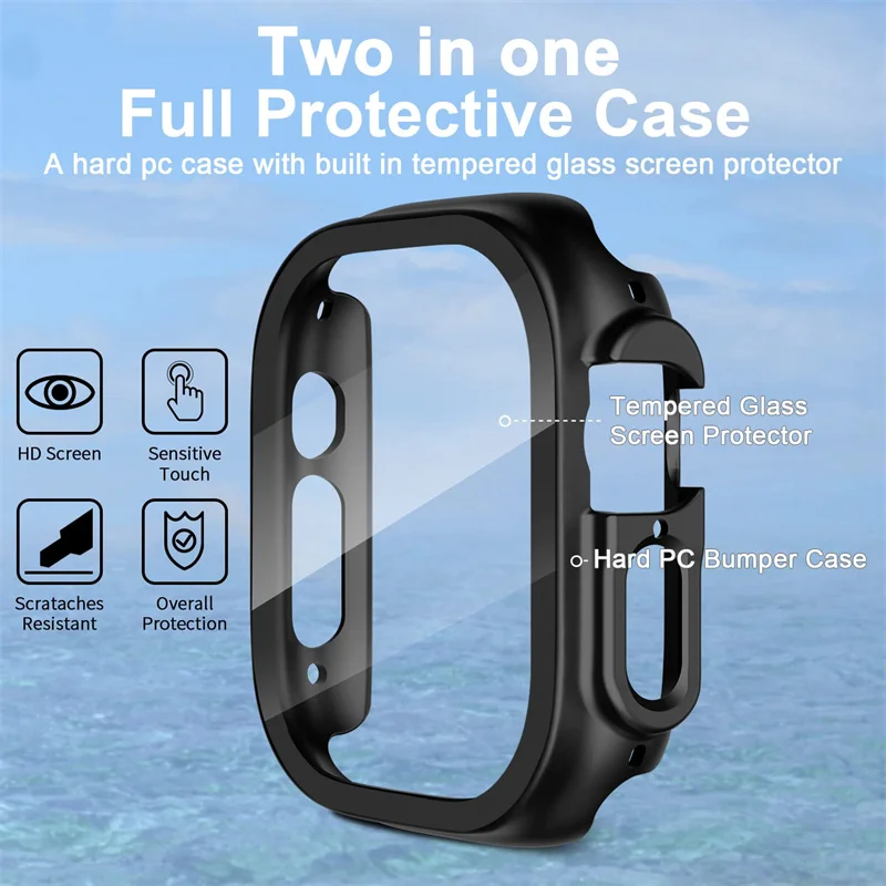 Glass+case For Apple Watch Ult - Luxury Watch Ap のレビューと価格