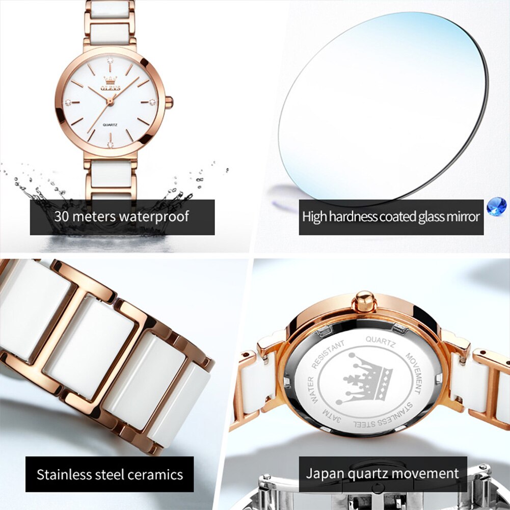 OLEVS Fashion Women Watches Re - Luxury Watch Female のレビューと価格