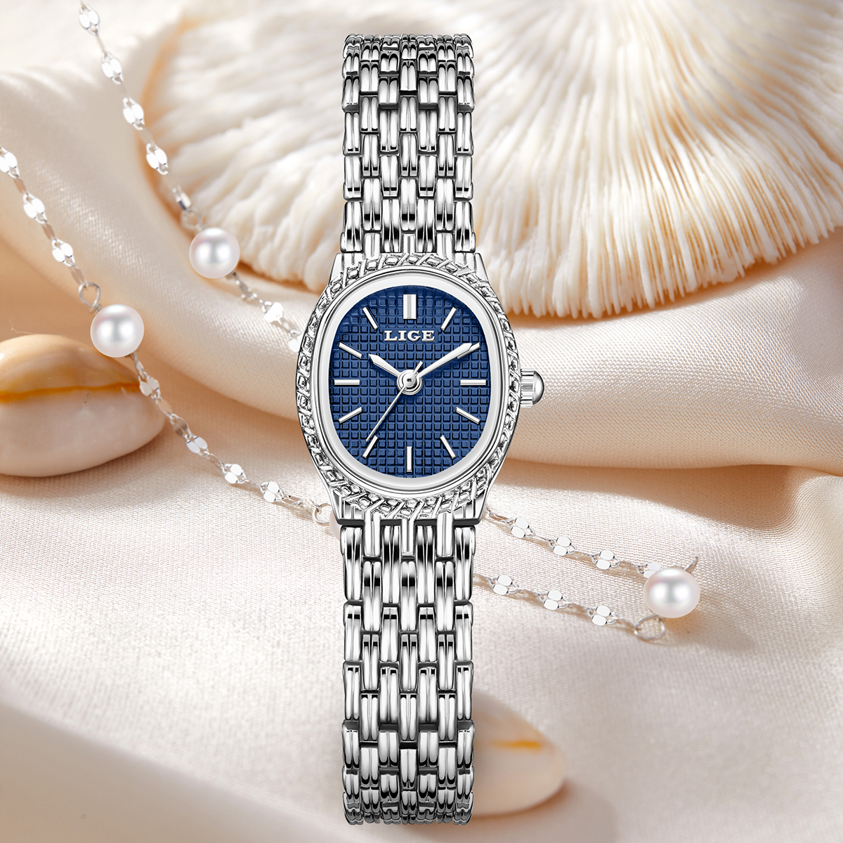 LIGE Fashion Elegant Quartz Wo - Luxury Watch Dial のレビューと価格