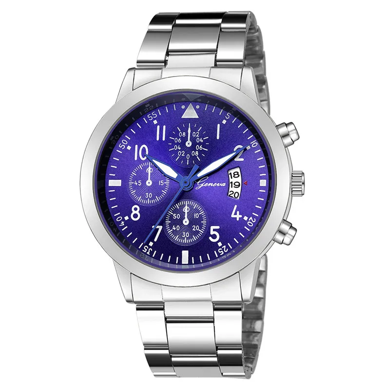 Geneva Watches Men Luxury Men  - Luxury Watch All Black のレビューと価格
