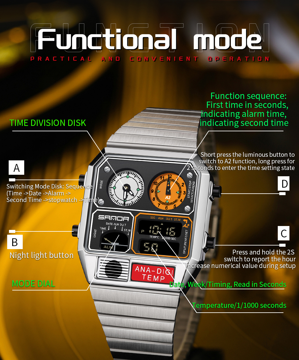 SANDA 3192 Factory Men's Wrist - Minute Repeater Watch のレビューと価格